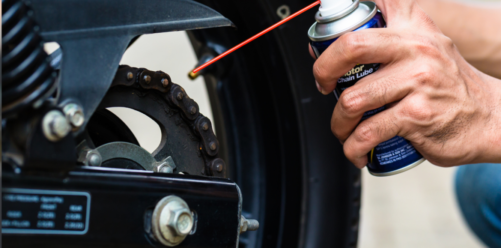 How to clean motorcycle chain with motojitsu