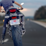 Short Lady Biker Sports Bike Your 2 Wheels